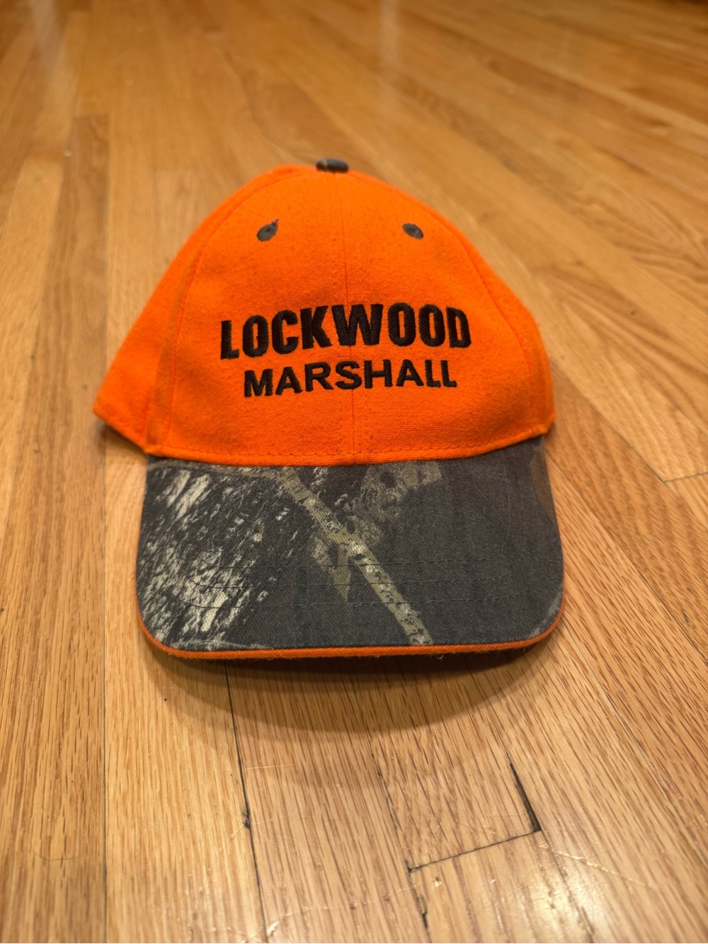 Lockwood Marshall Orange & Brown Men's Hunting Hat